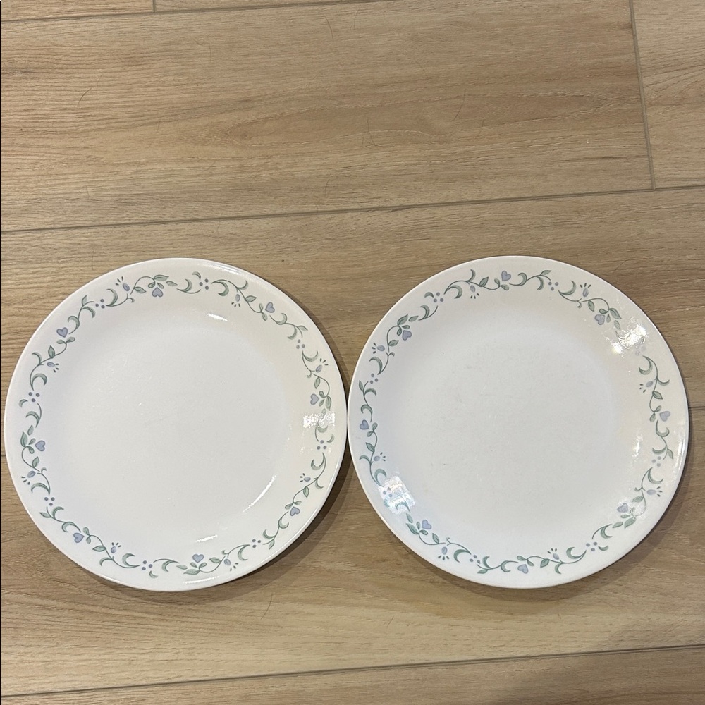 Corelle set of 2 plates